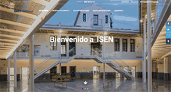 Desktop Screenshot of isen.es