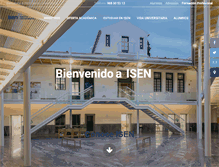 Tablet Screenshot of isen.es